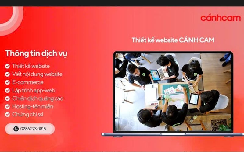 Công ty thiết kế web Cánh Cam