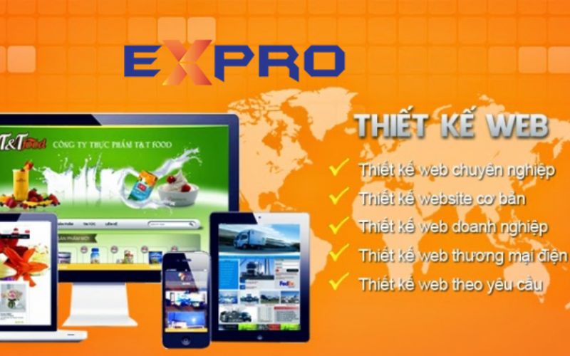 Công ty thiết kế web Expro Việt Nam