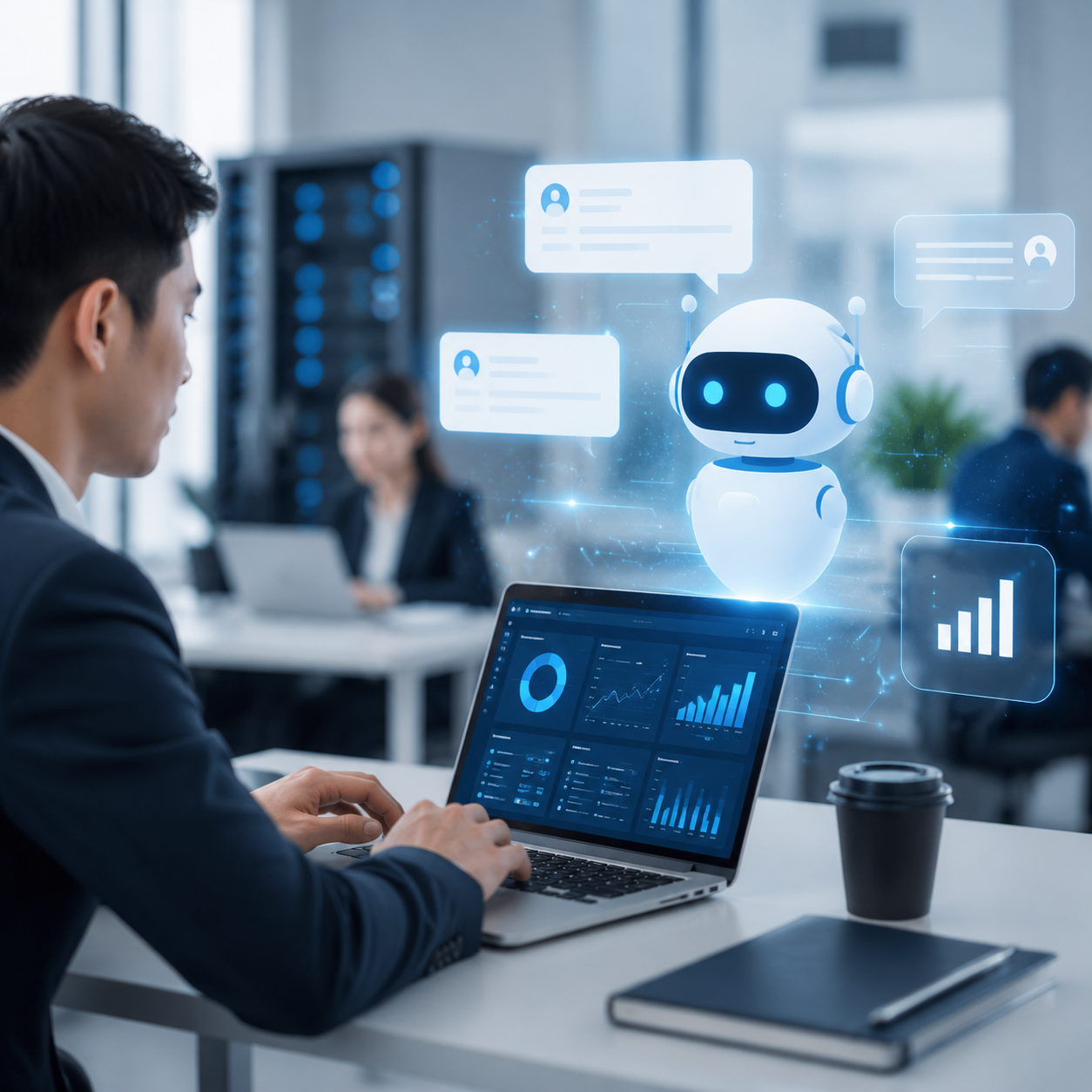 Ứng dụng AI cho chăm sóc khách hàng B2B: Khi hệ thống phản hồi nhanh hơn nhân viên Ứng dụng AI cho chăm sóc khách hàng B2B: Khi hệ thống phản hồi nhanh hơn nhân viên